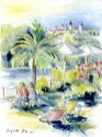 14 Stadtstrand mit Festung